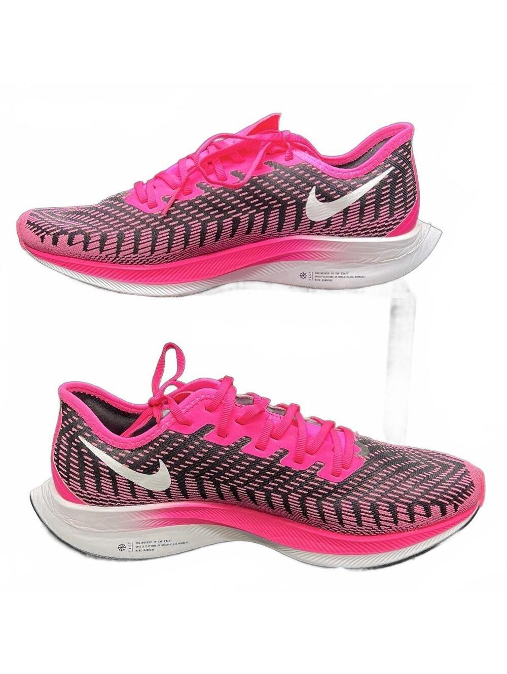 Nike Zoom Pegasus Turbo 2 Pink Blast Athletic Running Shoes Womens Size 10